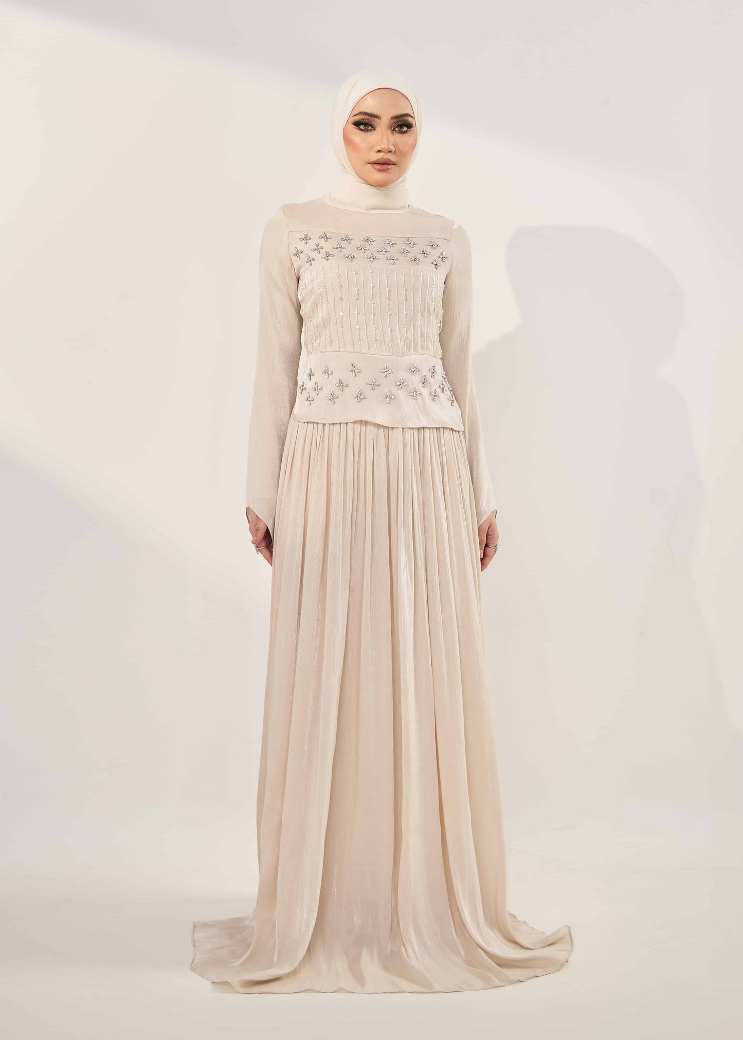 MINOR DEFECT ELYSIA DRESS (CHAMPAGNE)