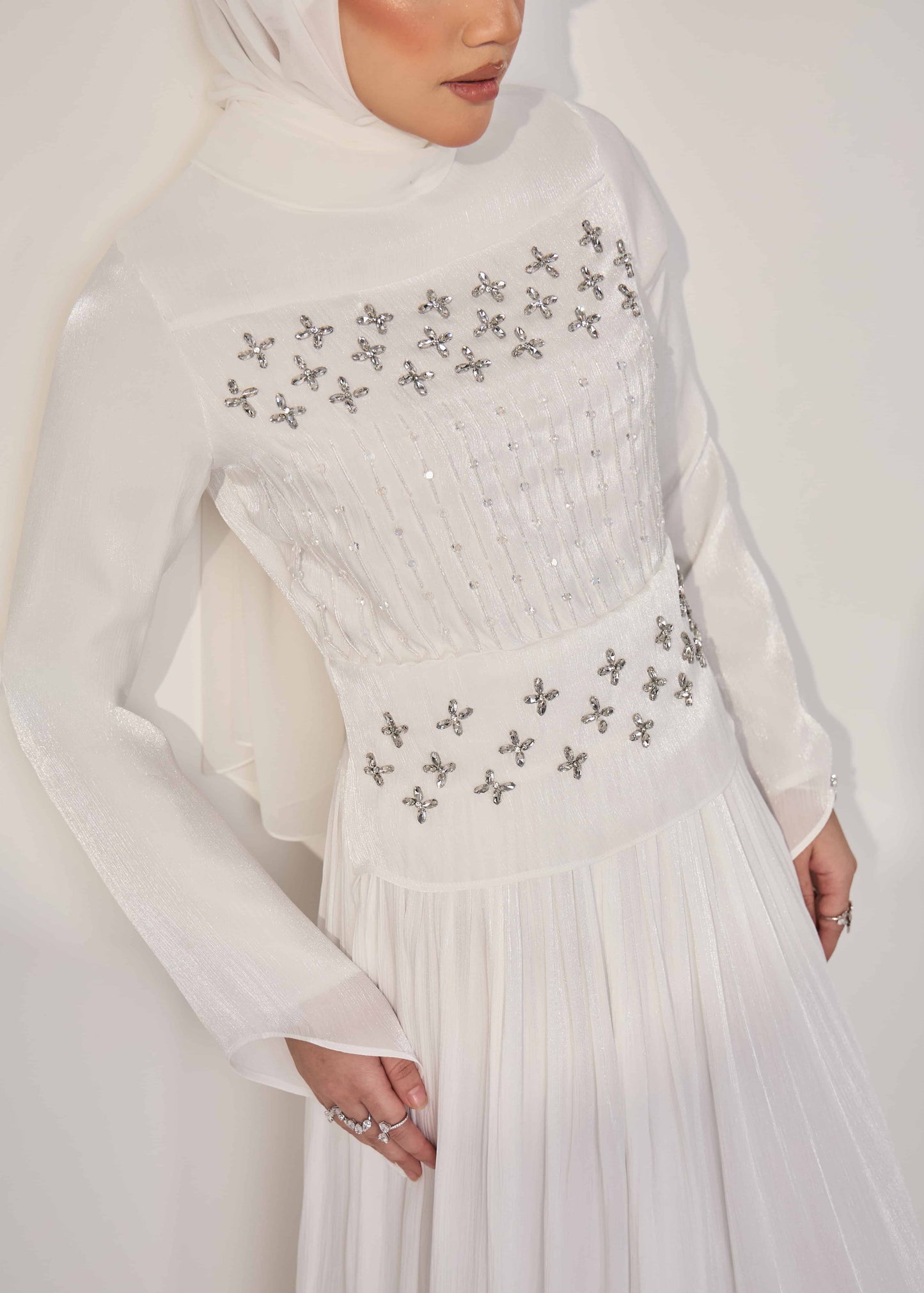 MINOR DEFECT ELYSIA DRESS (OFF WHITE)