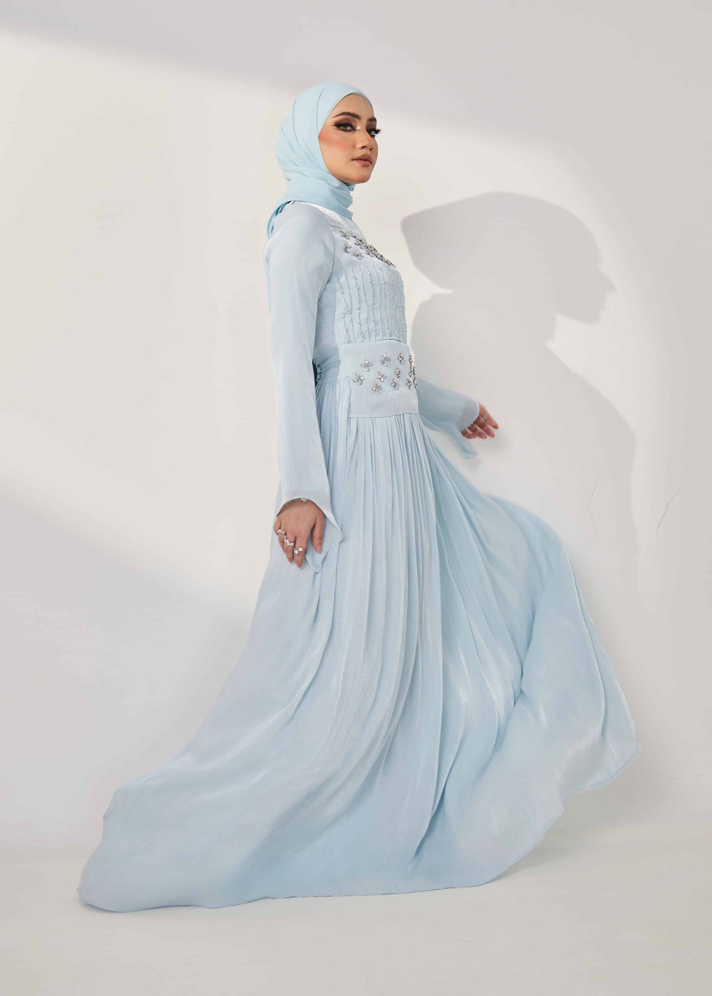 MINOR DEFECT ELYSIA DRESS (BABY BLUE)