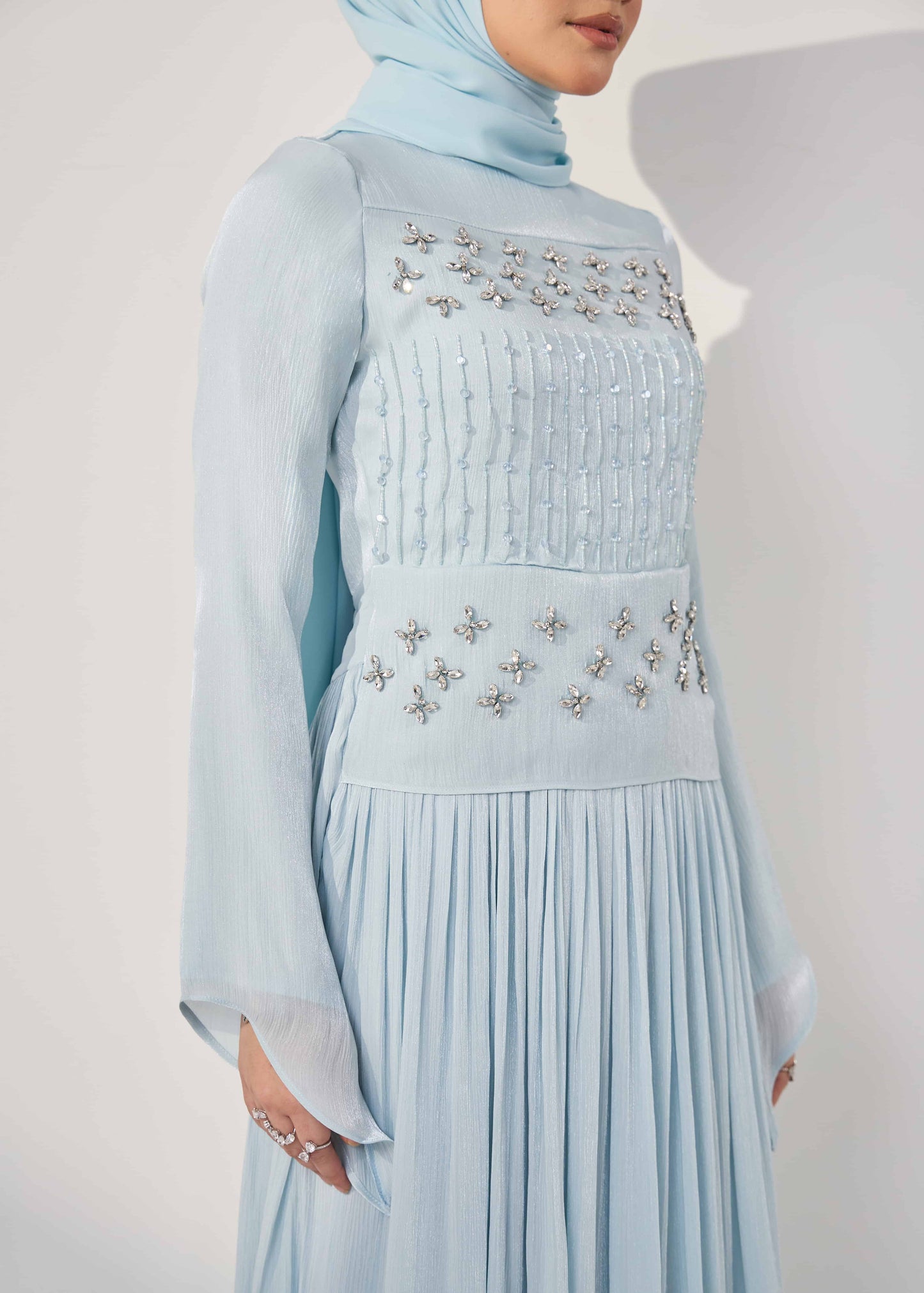 MINOR DEFECT ELYSIA DRESS (BABY BLUE)